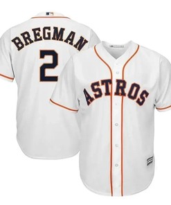 Alex Bregman Houston Astros Home Official Cool Base Player Jersey - White