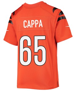 Alex Cappa 65 Cincinnati Bengals Super Bowl LVII Champions Youth Alternate Game Jersey - Black