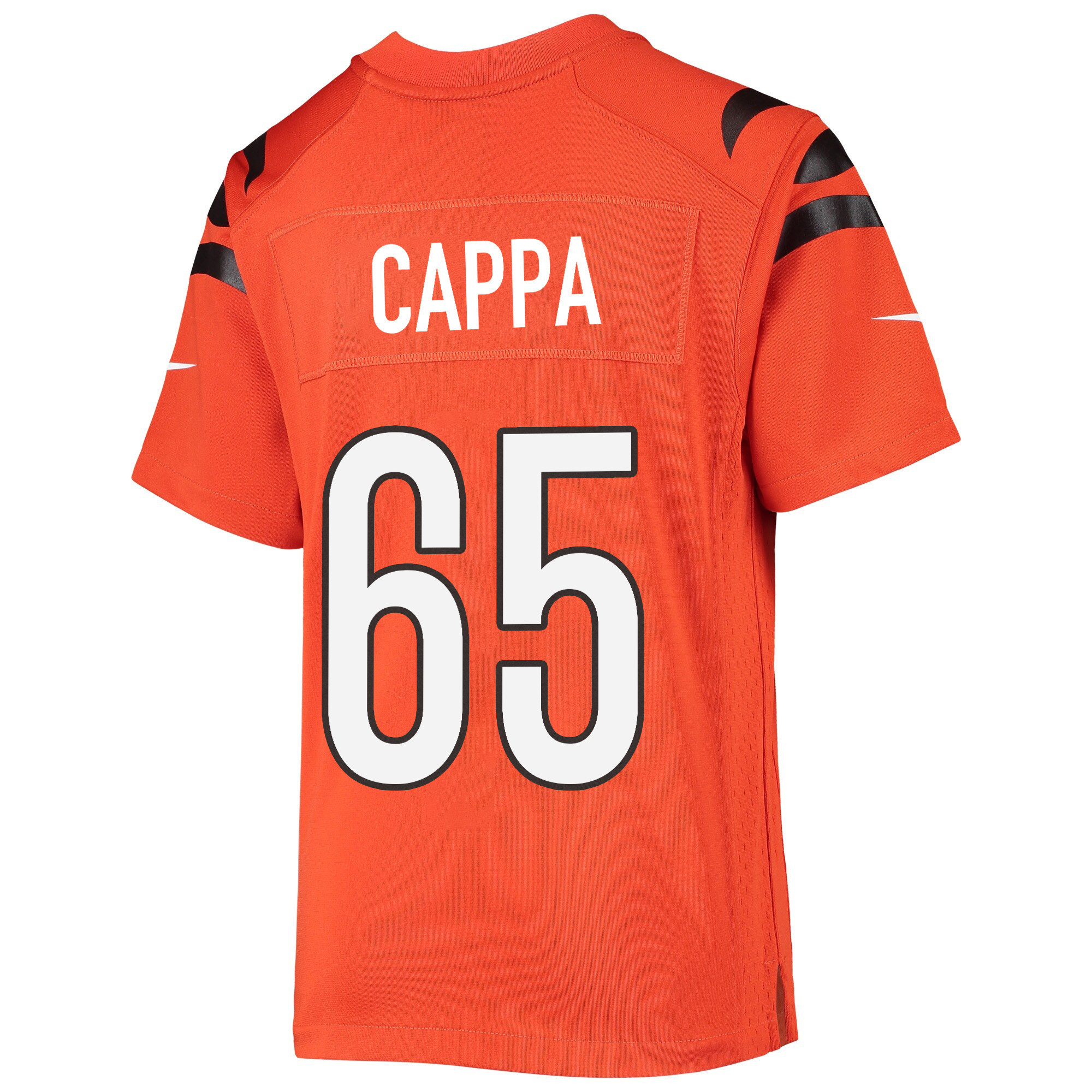Alex Cappa 65 Cincinnati Bengals Super Bowl LVII Champions Youth Alternate Game Jersey - Black