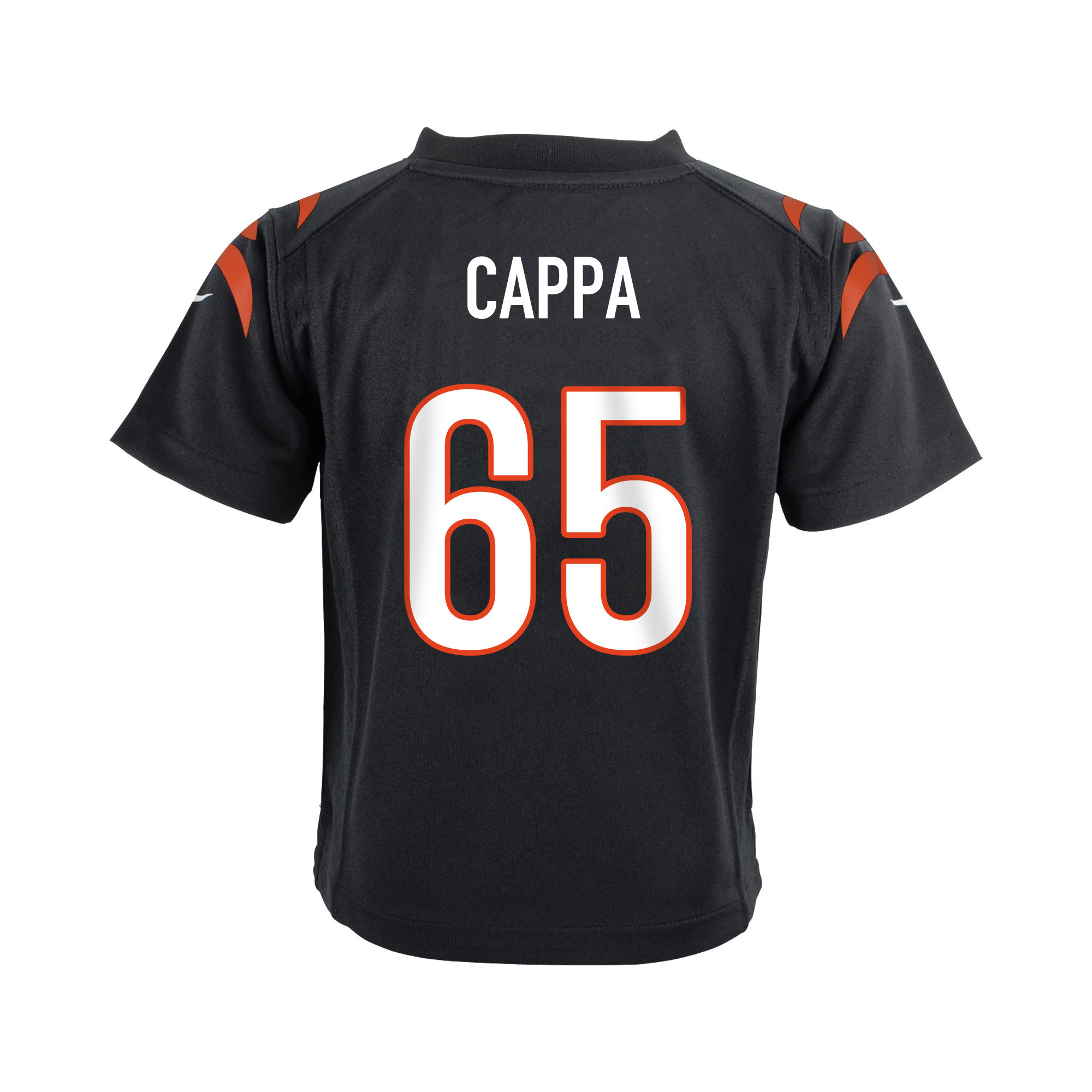 Alex Cappa 65 Cincinnati Bengals Super Bowl LVII Champions Youth Game Jersey - Black