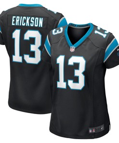 Alex Erickson Carolina Panthers Womens Game Jersey - Black Nfl