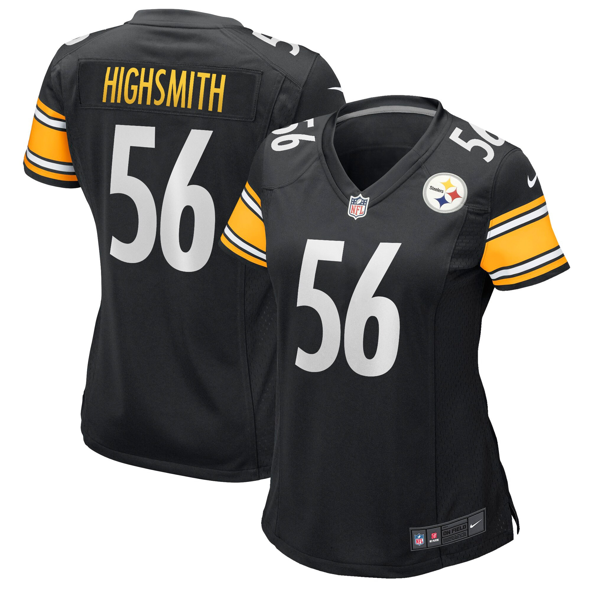 Alex Highsmith Pittsburgh Steelers Womens Game Jersey - Black Nfl