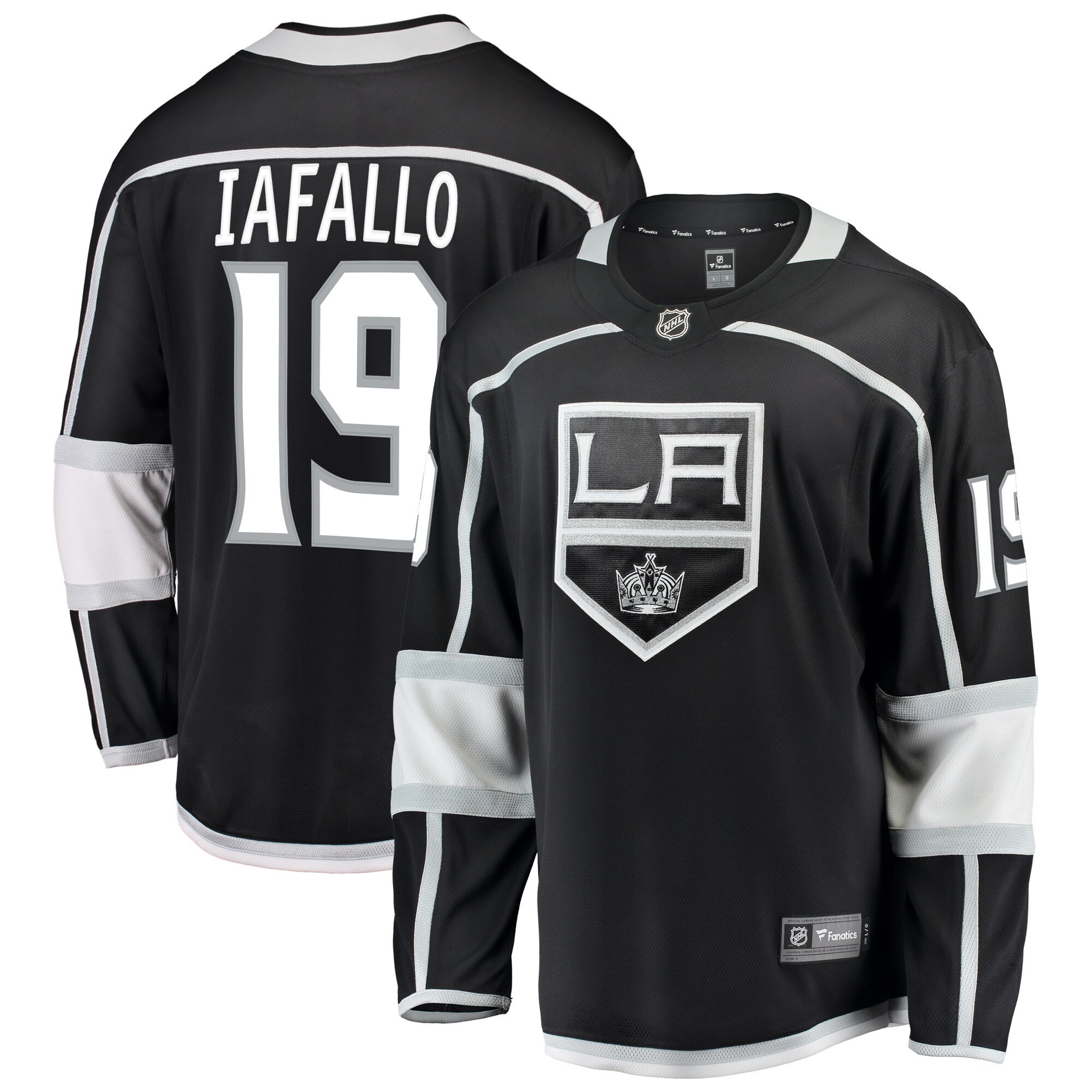 Alex Iafallo Los Angeles Kings Fanatics Branded Breakaway Jersey - Black Nhl