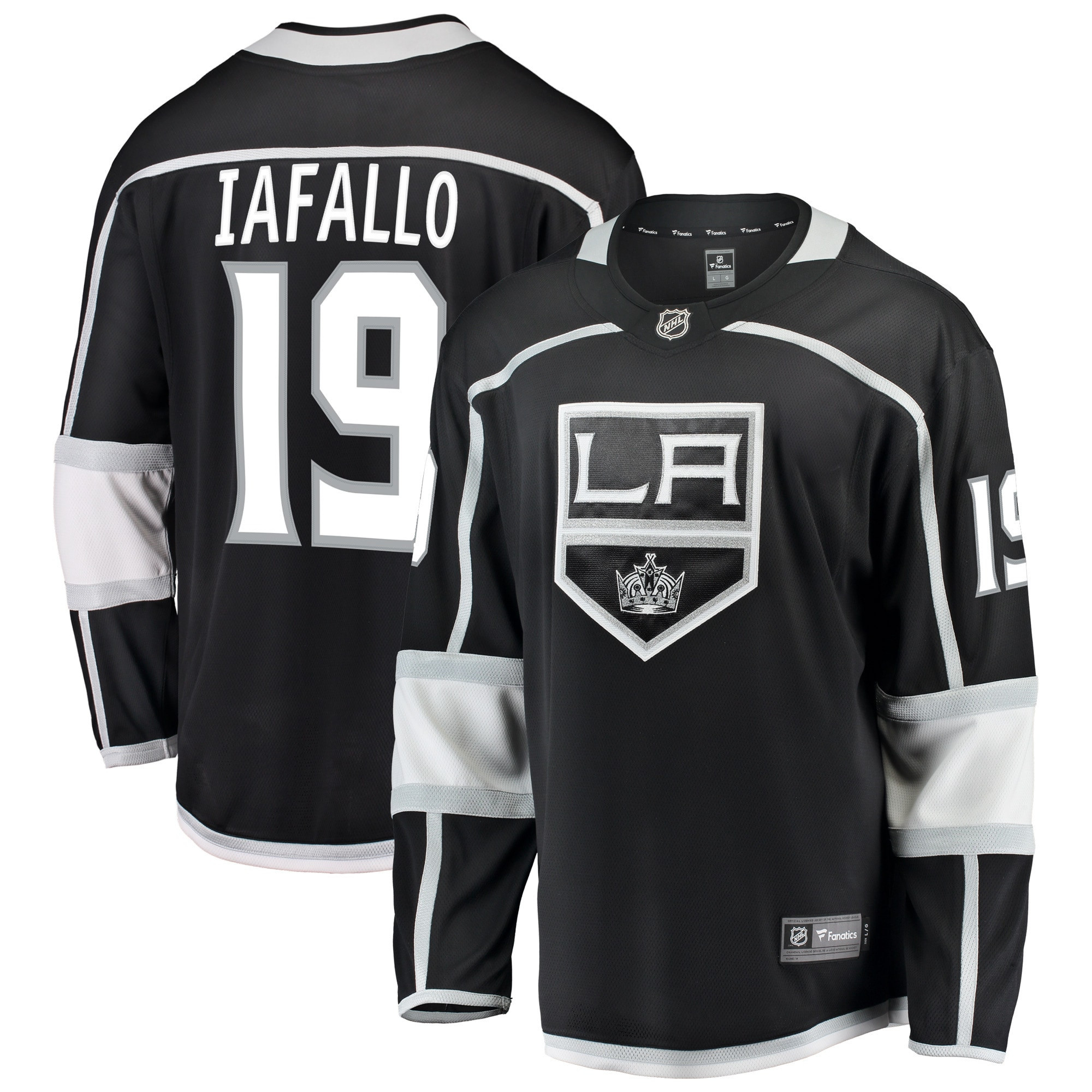 Alex Iafallo Los Angeles Kings Fanatics Branded Breakaway Player Jersey - Black Nhl
