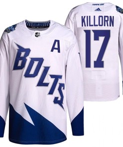 Alex Killorn 2022 Stadium Series Lightning 17 White Primegreen Jersey Jersey