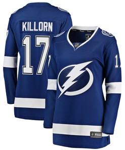 Alex Killorn Tampa Bay Lightning Fanatics Branded Womens Breakaway Player Jersey - Blue Nhl