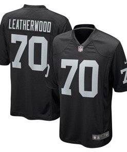 Alex Leatherwood Las Vegas Raiders Game Jersey - Black Nfl
