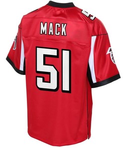 Alex Mack Atlanta Falcons Nfl Pro Line Youth Player Jersey - Red