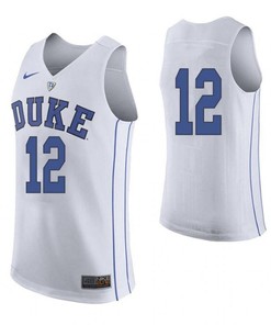 Alex Murphy 12 Duke Blue Devils Road Elite Basketball Men Jersey - White