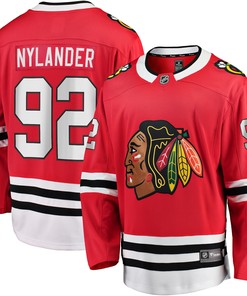 Alex Nylander Chicago Blackhawks Fanatics Branded Team Color Breakaway Player Jersey - Red Nhl