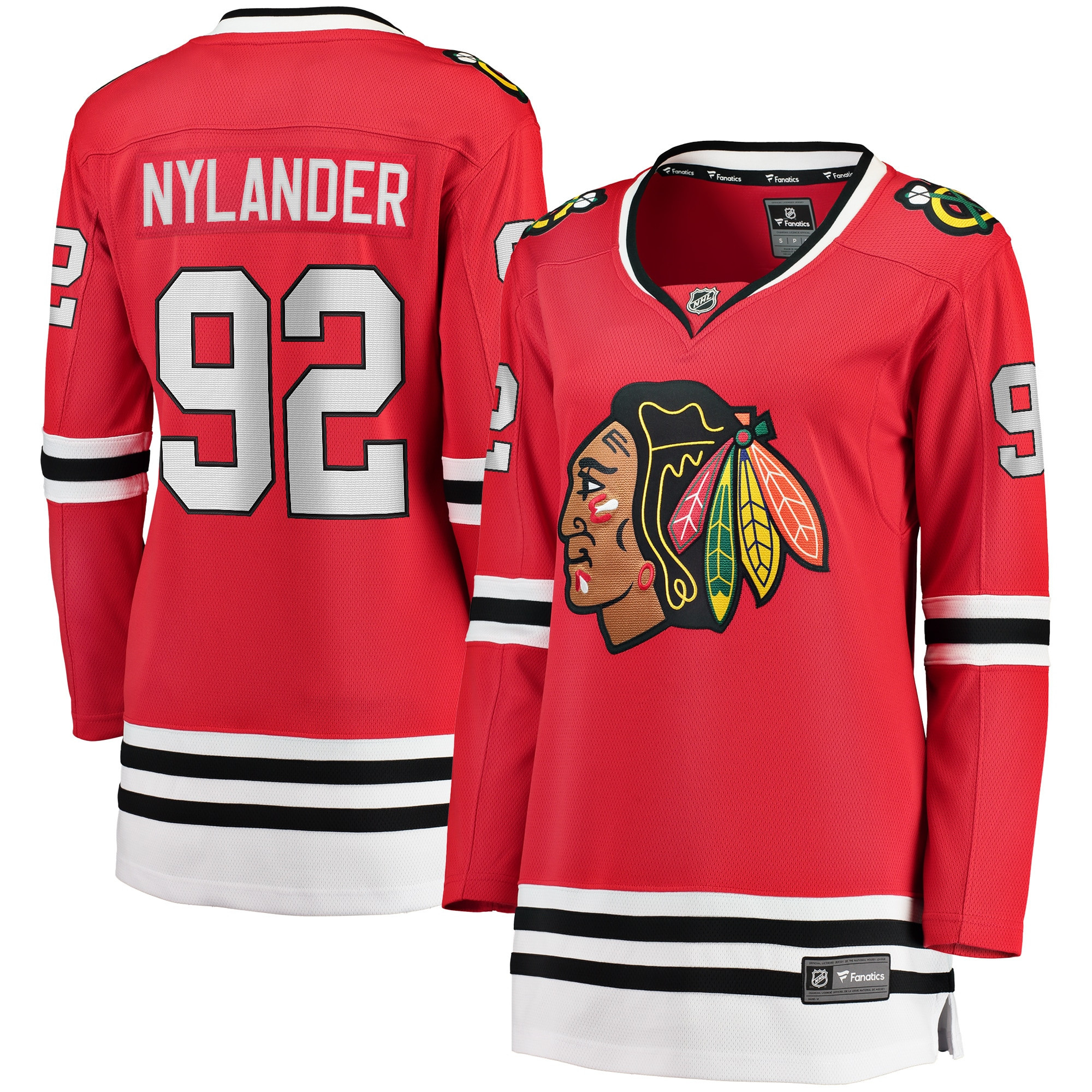 Alex Nylander Chicago Blackhawks Fanatics Branded Womens 2017 Breakaway Player Jersey - Red Nhl