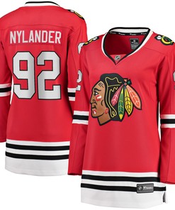 Alex Nylander Chicago Blackhawks Fanatics Branded Womens 2017 Breakaway Player Jersey - Red Nhl