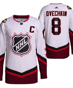 Alex Ovechkin 2022 All-Star Capitals 8 White Primegreen Jersey