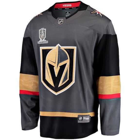 Alex Pietrangelo 7 Vegas Golden Knights 2023 Stanley Cup Champions Patch Alternate Breakaway Jersey - Black