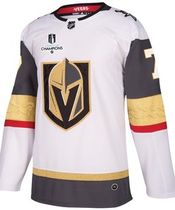 Alex Pietrangelo 7 Vegas Golden Knights Stanley Cup 2023 Champions Patch Away Breakaway Men Jersey - White