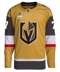 Alex Pietrangelo 7 Vegas Golden Knights Stanley Cup 2023 Final Patch Home Breakaway Men Jersey - Gold