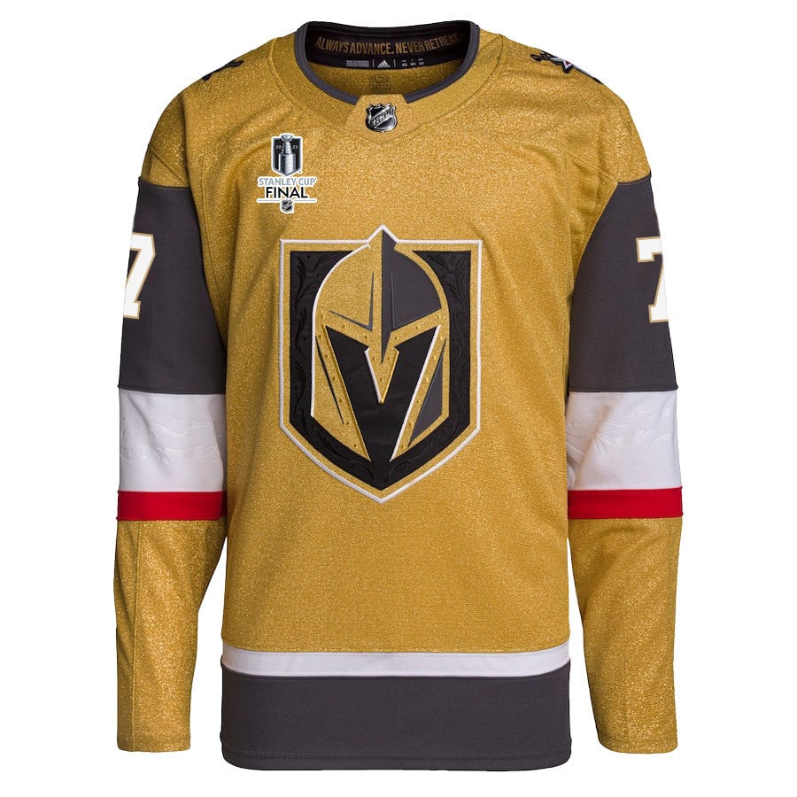 Alex Pietrangelo 7 Vegas Golden Knights Stanley Cup 2023 Final Patch Home Breakaway Men Jersey - Gold