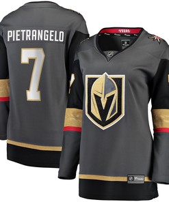 Alex Pietrangelo Vegas Golden Knights Fanatics Branded Womens Home Premier Breakaway Player Jersey - Gray Nhl