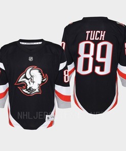 Alex Tuch 89 Buffalo Sabres 2022-23 Goathead Third Player Youth Jersey Black