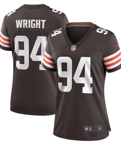 Alex Wright Cleveland Browns Women's Game Player Jersey - Brown