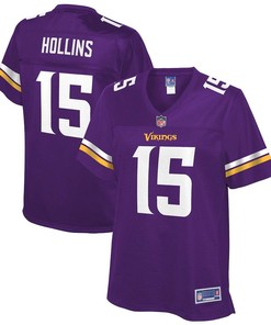 Alexander Hollins Minnesota Vikings Nfl Pro Line Womens Player Jersey - Purple