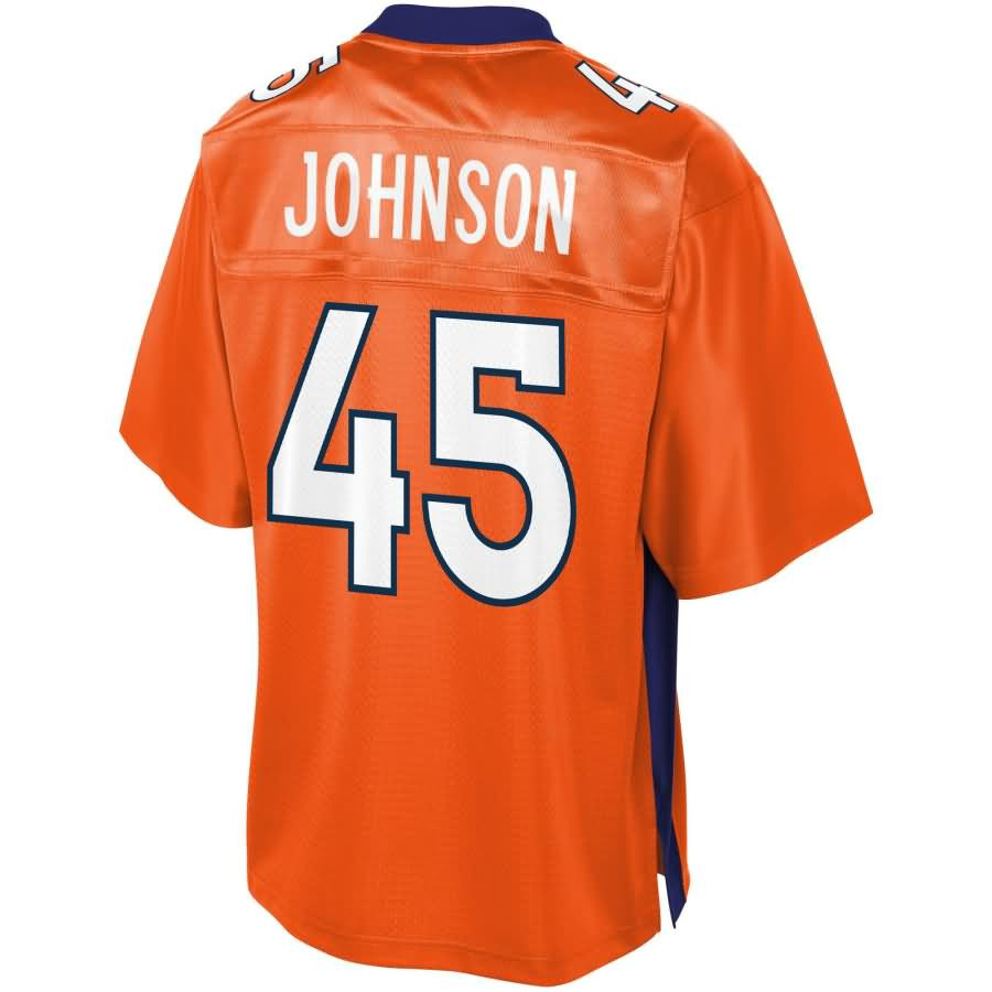 Alexander Johnson Denver Broncos Nfl Pro Line Player Jersey - Orange