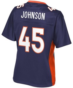 Alexander Johnson Denver Broncos Nfl Pro Line Womens Alternate Player Jersey - Navy