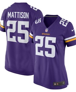Alexander Mattison Minnesota Vikings Womens Game Jersey - Purple Nfl