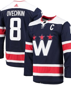 Alexander Ovechkin Washington Capitals Adidas Alternate Captain Patch Primegreen Authentic Pro Player Jersey - Navy Nhl