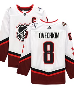 Alexander Ovechkin Washington Capitals Autographed 2022 Nhl All-star Game Jersey - White