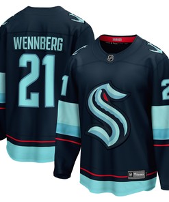 Alexander Wennberg Seattle Kraken Fanatics Branded Home Breakaway Player Jersey - Navy Nhl