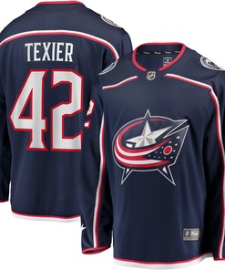 Alexandre Texier Columbus Blue Jackets Fanatics Branded Home Breakaway Player Jersey - Navy Nhl