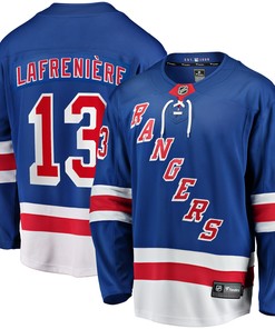 Alexis LafreniÃƒÆ’Ã†â€™Ãƒâ€ Ã¢â‚¬â„¢ÃƒÆ’Ã¢â‚¬Å¡Ãƒâ€šÃ‚Â¨re New York Rangers Fanatics Branded Breakaway Player Jersey - Blue Nhl