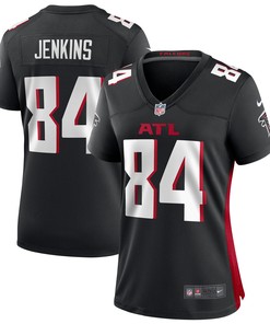 Alfred Jenkins Atlanta Falcons Womens Game Retired Player Jersey - Black Nfl