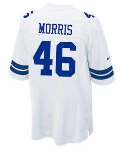 Alfred Morris 46 Dallas Cowboys Game Jersey - White