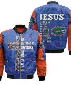 All I Need Today Is Little Bit Florida Gators And Whole Lots Of Jesus 3D Jersey Bomber Jacket