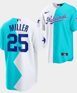 All-Star Futures Game 2022-23 Los Angeles Dodgers Bobby Miller 25 White Blue Jersey