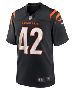 Allan George Cincinnati Bengals Game Player Jersey - Black