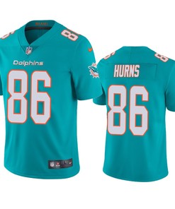 Allen Hurns Miami Dolphins Aqua Vapor Limited Jersey