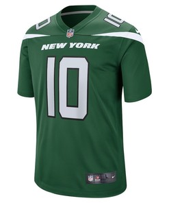 Allen Lazard 10 New York Jets Game Player Jersey - Gotham Green