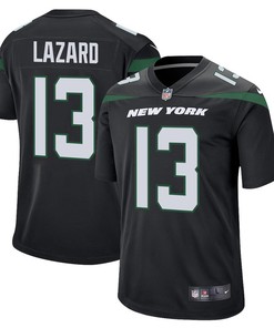 Allen Lazard 13 New York Jets Men Alternate Game Jersey - Black