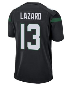 Allen Lazard 13 New York Jets Men Alternate Game Jersey - Black