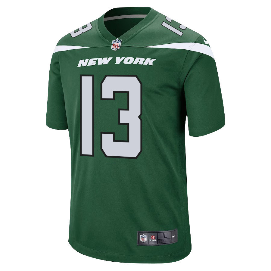 Allen Lazard 13 New York Jets Men Game Jersey - Gotham Green
