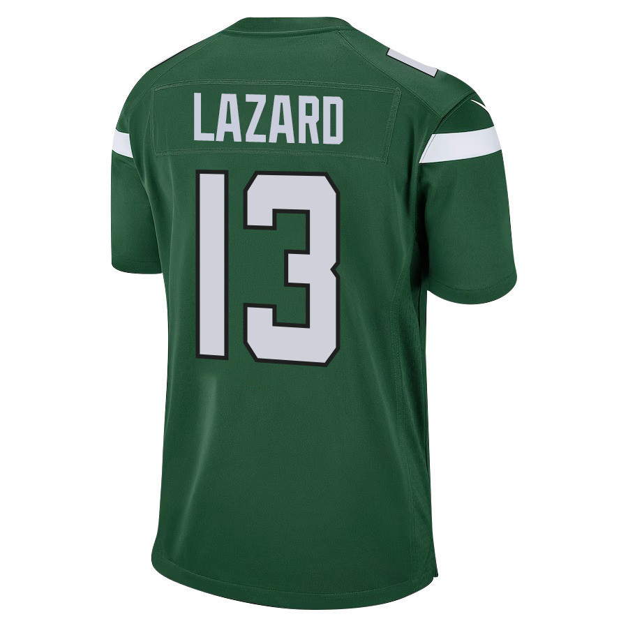 Allen Lazard 13 New York Jets Men Game Jersey - Gotham Green