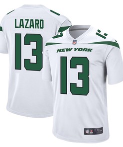 Allen Lazard 13 New York Jets Men Game Jersey - White