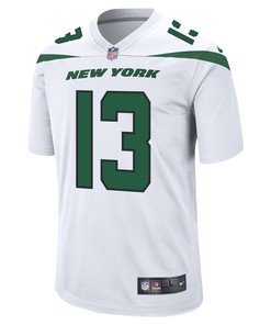 Allen Lazard 13 New York Jets Men Game Jersey - White