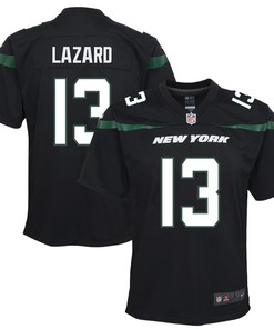 Allen Lazard 13 New York Jets Youth Alternate Game Jersey - Black