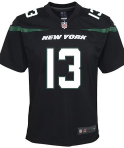 Allen Lazard 13 New York Jets Youth Alternate Game Jersey - Black