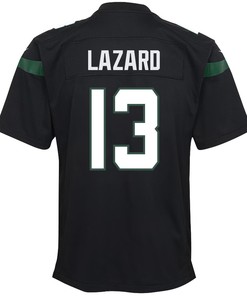 Allen Lazard 13 New York Jets Youth Alternate Game Jersey - Black