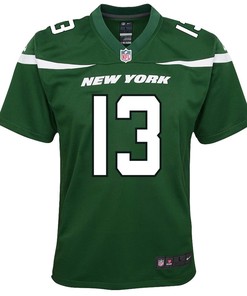 Allen Lazard 13 New York Jets Youth Game Jersey - Gotham Green